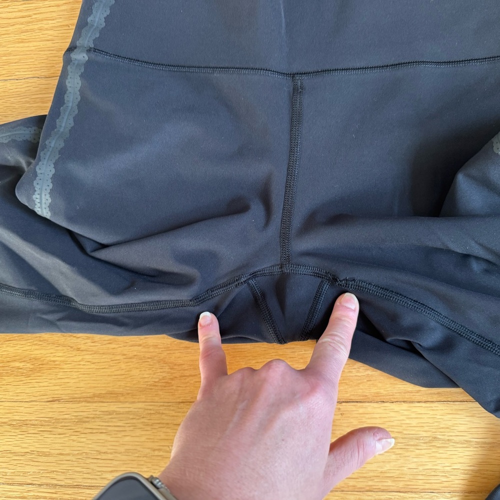 Lululemon Stop Drop & Squat Tight 28"- size 4- black - Picture 6 of 11